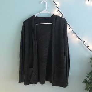American Eagle Gray Cardigan